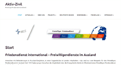 Desktop Screenshot of aktiv-zivil.de