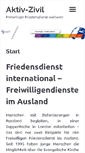 Mobile Screenshot of aktiv-zivil.de