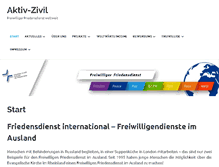 Tablet Screenshot of aktiv-zivil.de
